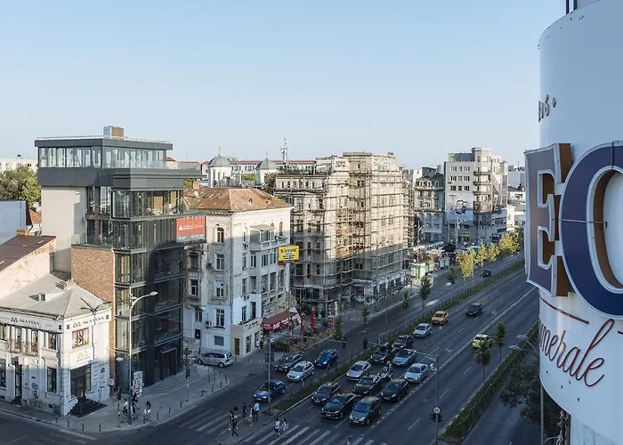 Universitate Heart View Lägenhet Bukarest