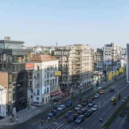 Universitate Heart View Appartement Boekarest